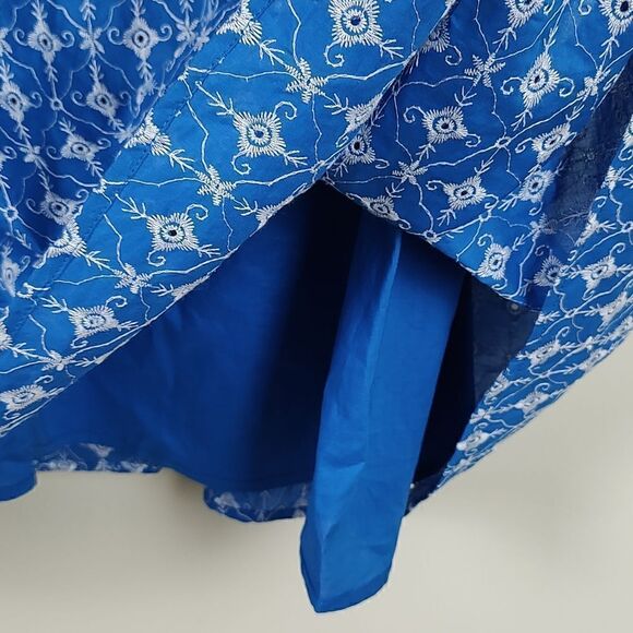 Rhode x Target Blue Eyelet Babydoll Dress Size 2X - Picture 8 of 11